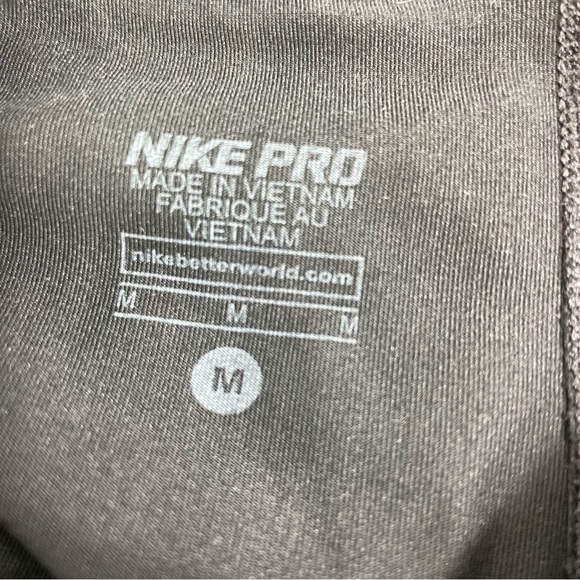 Nike Pro Compression Running Shorts Black Nike Pro Shorts Women’s Medium - Picture 2 of 5